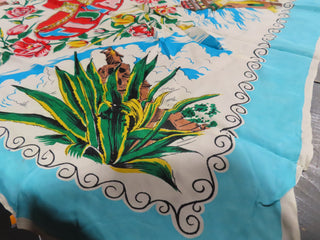 Large scarf Tijuana church print