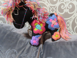 Stuffed Embroidered Horse