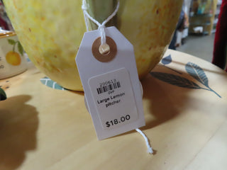 Large Lemon pitcher RC