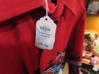 Western snap shirt size M