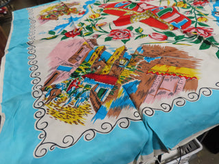 Large scarf Tijuana church print