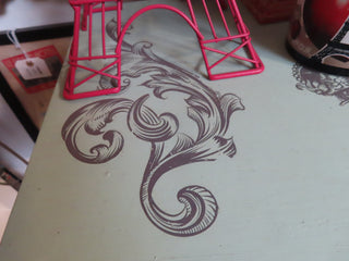 Painted Side Table