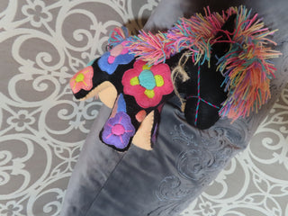 Stuffed Embroidered Horse
