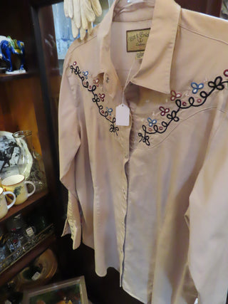 Bit & Bridle western shirt Size L