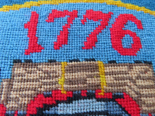 1776 Needpoint framed