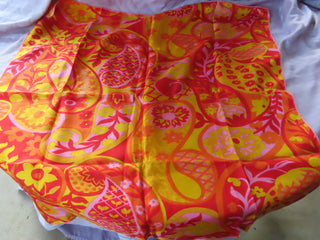 Orange and yellow scarf