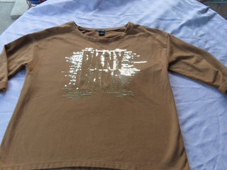 DKNY brown top size M