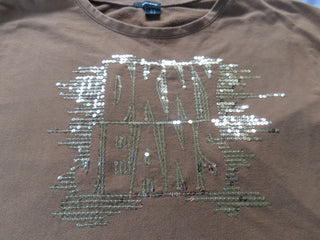 DKNY brown top size M