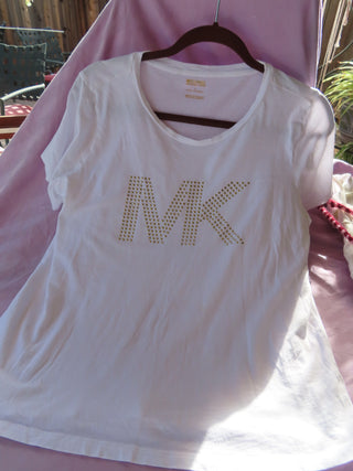 Michael Kors white t-shirt size L
