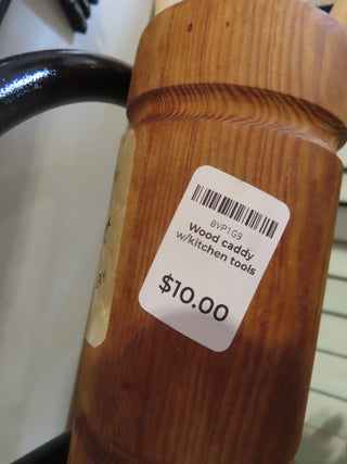 Wood caddy
