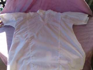 White cotton blouse