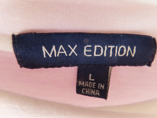 Max Edition cream color long sleeve top