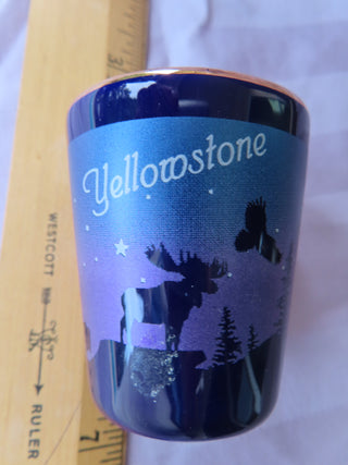 Yellowstone shot glass