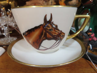 Married horse cup & saucer