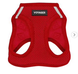 Voyager Step in Air Dog Harness Size Small Red ( Chest 14.5 -16" )