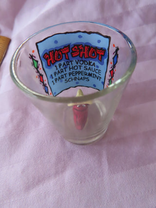 Hot shot glass