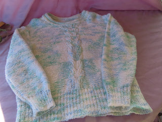 Hand Knitted Cotton sweater Size M