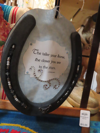 Taller than your Horse Horseshoe