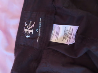Black cotton shorts size L