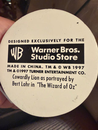 Rare Wizard of Oz Cowardly Lion 7" Figurine Designed Exclusively Warner Brothers