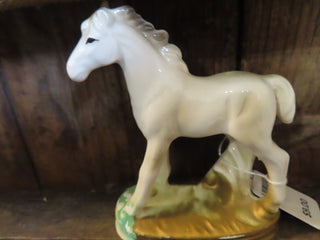 Porcelain Horse Figure