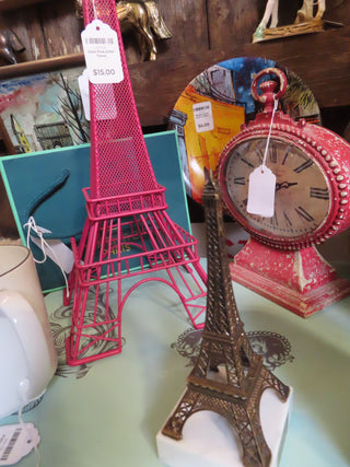 Dark Pink Eiffel Tower