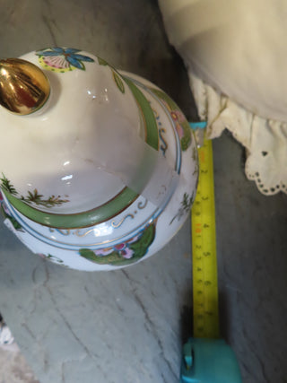 Ginger jar w/lid