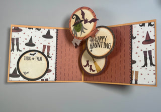 Broom Parking Pop Up Card