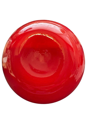 Red Blown Glass Apple