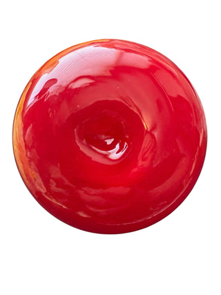 Red Blown Glass Tomato