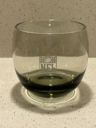 Vintage 49ers Roly Poly Glass