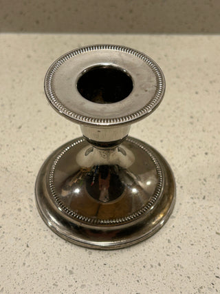 Silver Plated Candlestick Holders, Set of 2, Made in England