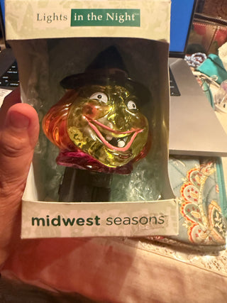 Midwest Season Lights in the Night (Night Light) Witch