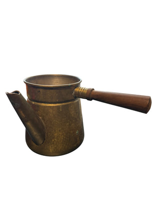 Italian Brass Coffee Server w/Patina