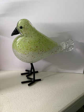 vintage Murano glass bird figurine rsv