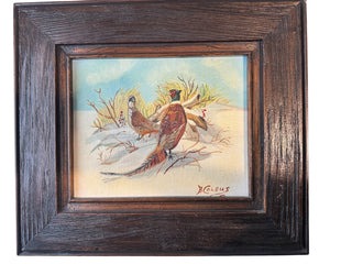 Original Pheasant Oil Painting