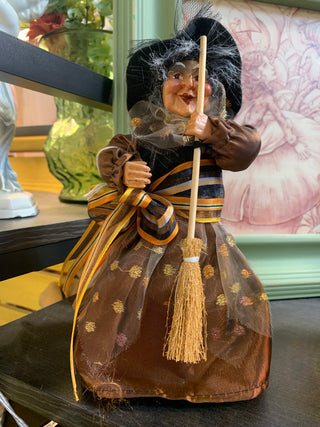 Vntg 10" Kitchen Witch Doll
