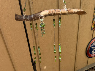 Suncatcher Branch 22" Butterfly Drop
