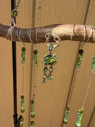 Suncatcher Branch 22" Butterfly Drop