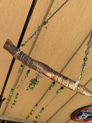 Suncatcher Branch 22" Butterfly Drop