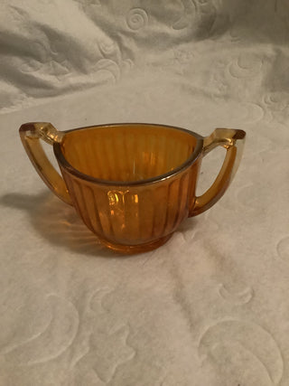 Glass sugar Bowl