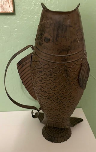 metal fish watering can rsv