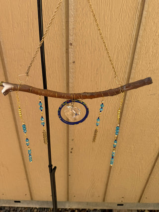 Suncatcher Branch  18" Bangle-Heart