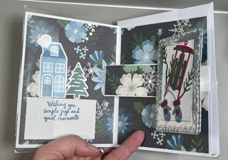 I (heart) Snow Days Pop Up Card