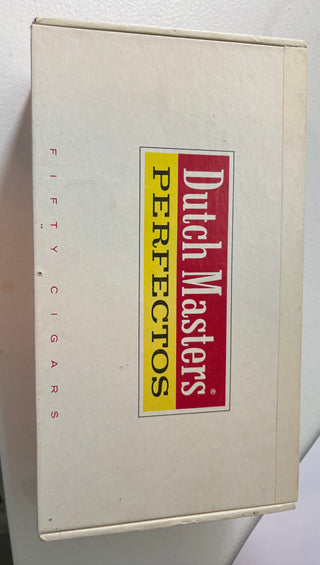 vintage cardboard Dutch Masters Perfectos cigar box R60