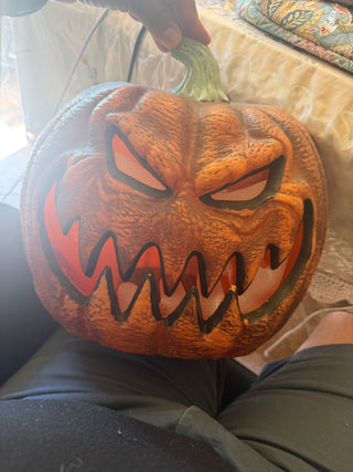 Seasonal Visions International Limited Pumpkin Blow Mold Halloween