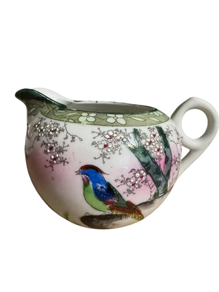 Blue Bird  Porcelain Creamer