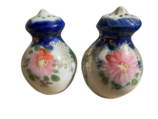 Floral Porcelain S&P Shakers