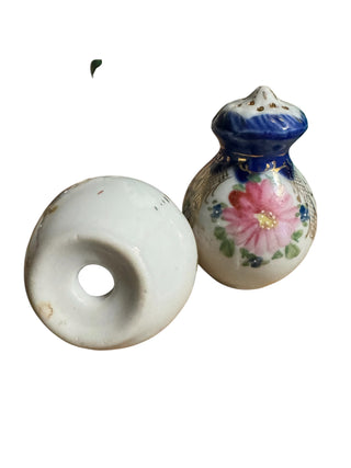 Floral Porcelain S&P Shakers