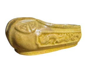 Yellow Slipper Trinket Dish